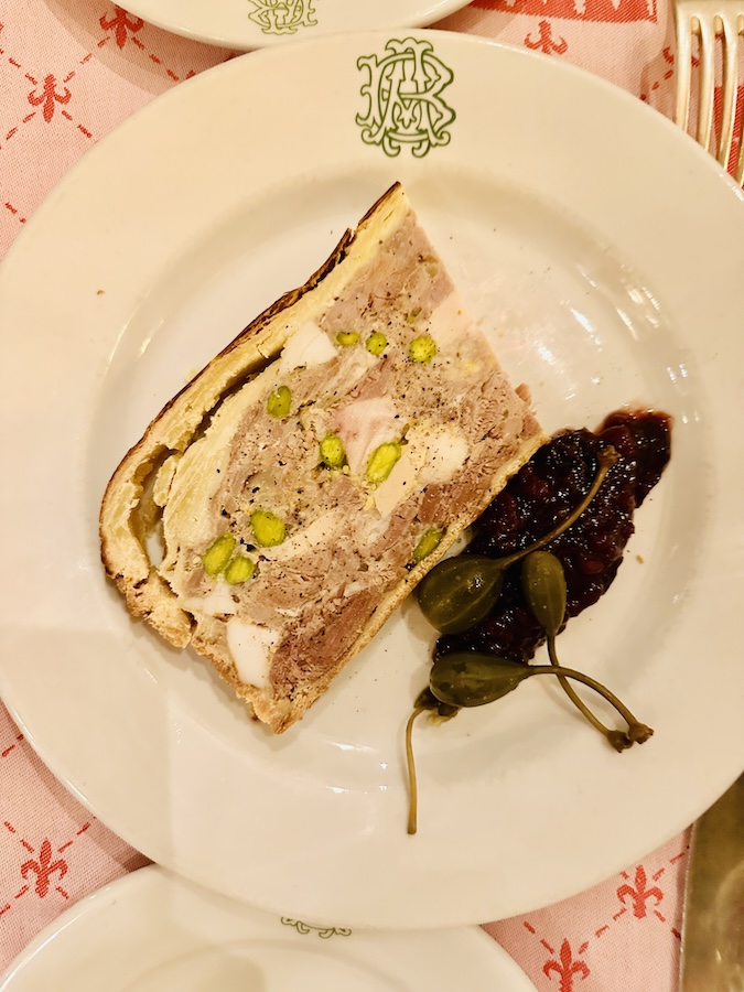 homemade pate en croute, French Magnolia, At the Table, Beyond the Table, AUBERGE BRESSANE